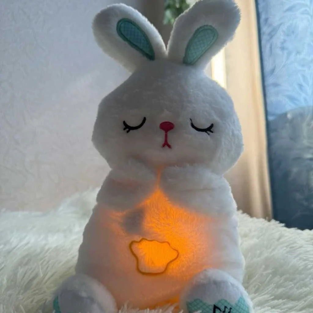 Adorable Breathing Buddy Rabbit Soft Toy