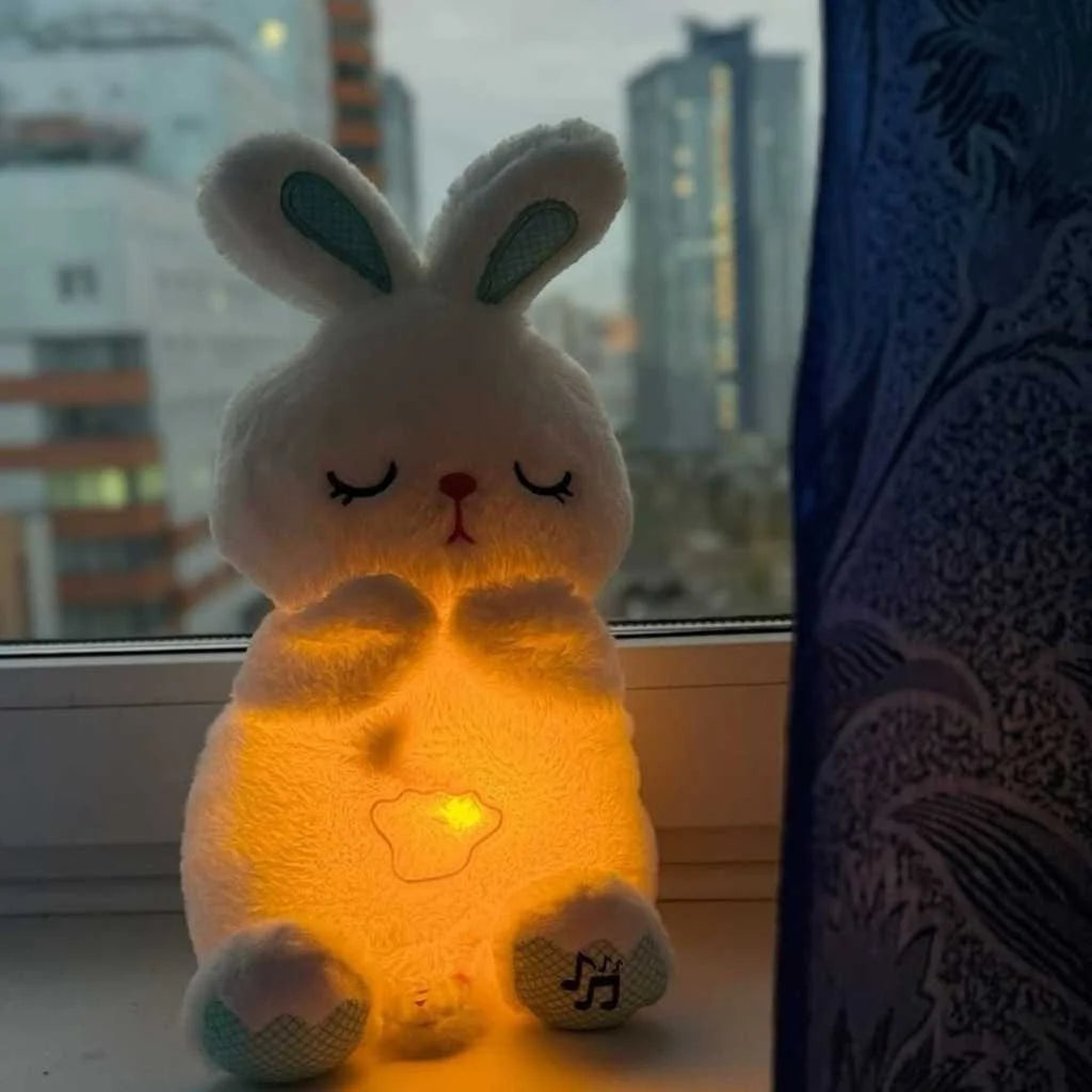 Adorable Breathing Buddy Rabbit Soft Toy