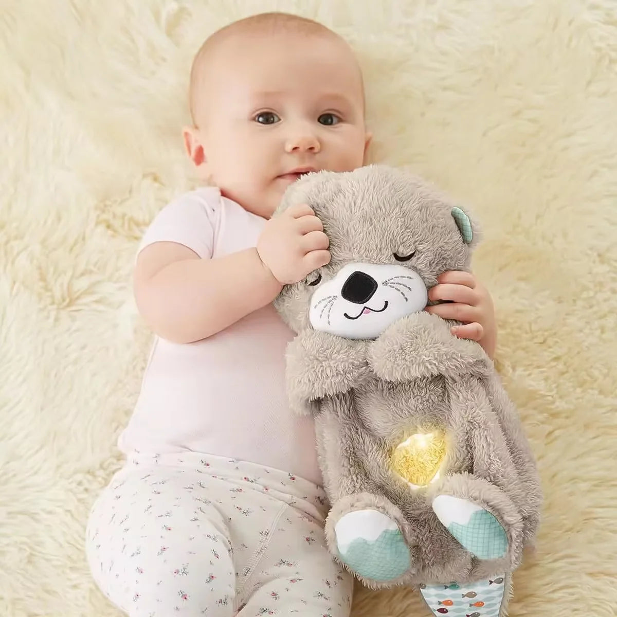 Breathing Bear Plush Toy