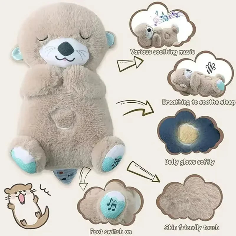 Breathing Bear Plush Toy